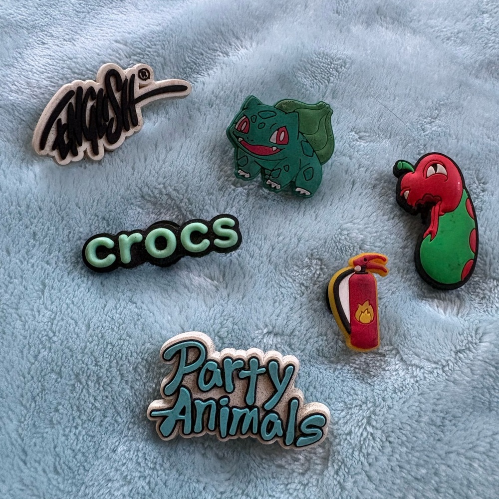 CROCS Various Charms Lot